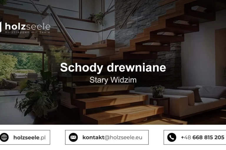 Schody drewniane Stary Widzim - Schody drewniane w Starym Widzimie